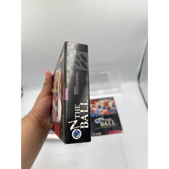 On the Ball (Super Nintendo SNES, 1992) Complete In Box - Picture 12 of 16
